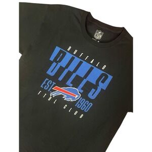 Buffalo Bills Football NFL Shop Men's  Black T-Shirt - Large NWT